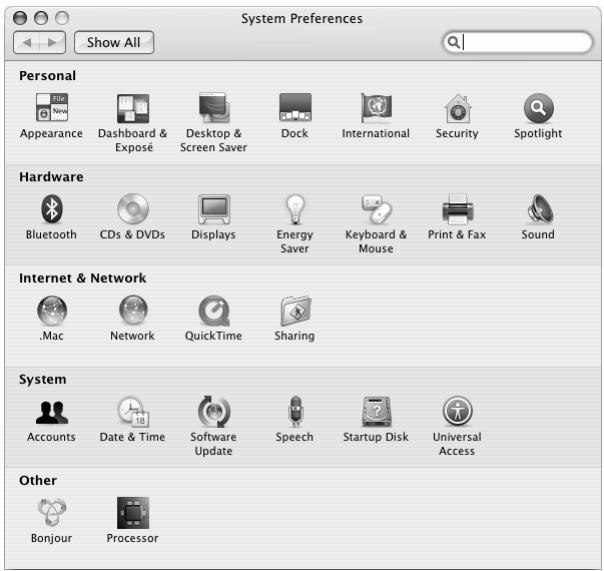 APPLE POWERBOOK G4 17-INCH - Customizing Your Desktop and Setting Your Preferences - 1