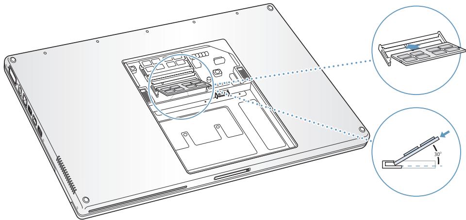 APPLE POWERBOOK G4 17-INCH - Step 2: Installing Memory - 4