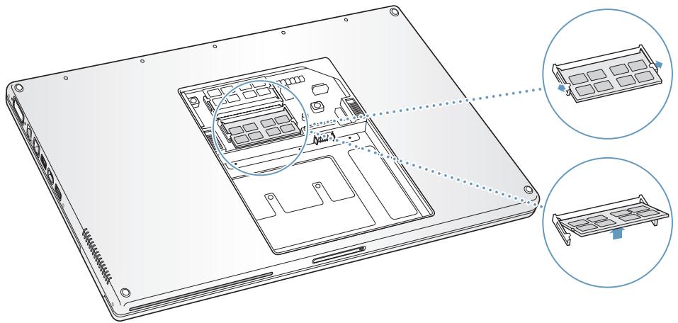 APPLE POWERBOOK G4 17-INCH - Step 2: Installing Memory - 3