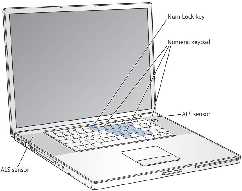 APPLE POWERBOOK G4 17-INCH - Using the Keyboard - 1