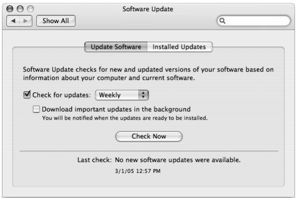 APPLE POWERBOOK G4 17-INCH - To check for updated software: - 1
