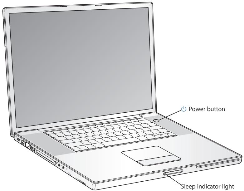APPLE POWERBOOK G4 17-INCH - Step 3: Turn On Your PowerBook - 1