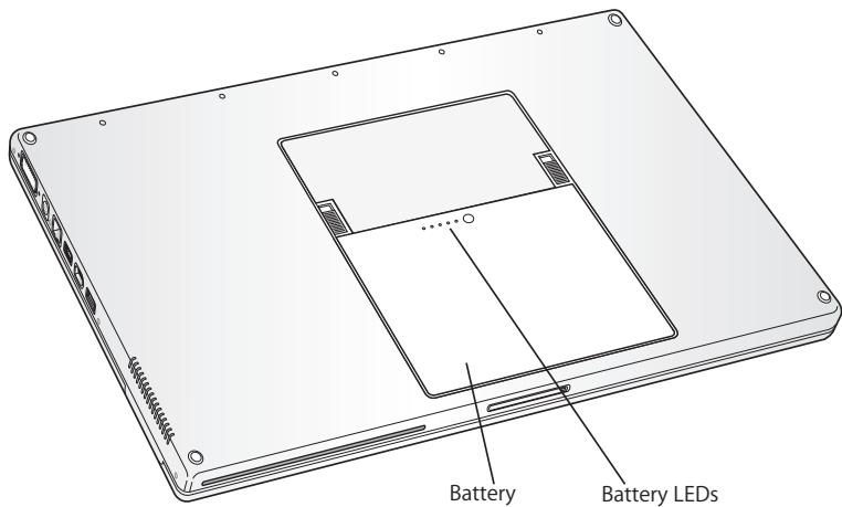 APPLE POWERBOOK G4 17-INCH - Using Your Battery - 1