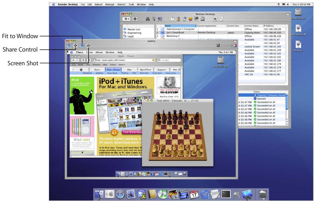APPLE REMOTE DESKTOP 2.2 - Controlling - 1