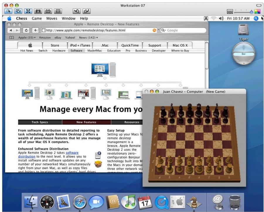 APPLE REMOTE DESKTOP 3.1 - Controlling - 1