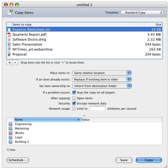 APPLE REMOTE DESKTOP 3.1 - Copying Files - 1