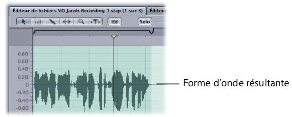 APPLE SOUNDTRACK PRO 2 - Pour appliquer une action : - 2