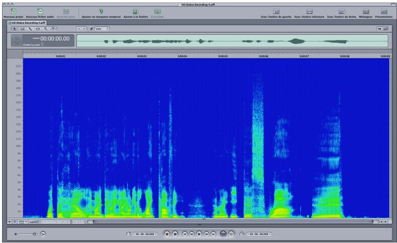 APPLE SOUNDTRACK PRO 2 - Pour remplacer le fichier audio source d'un clip : - 2