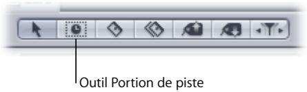 APPLE SOUNDTRACK PRO 2 - Outil portion de piste - 1