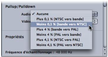 APPLE SOUNDTRACK PRO 2 - Onglet projet - 2