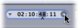 APPLE SOUNDTRACK PRO 2 - Utilisation de curseurs de valeur de timecode - 2