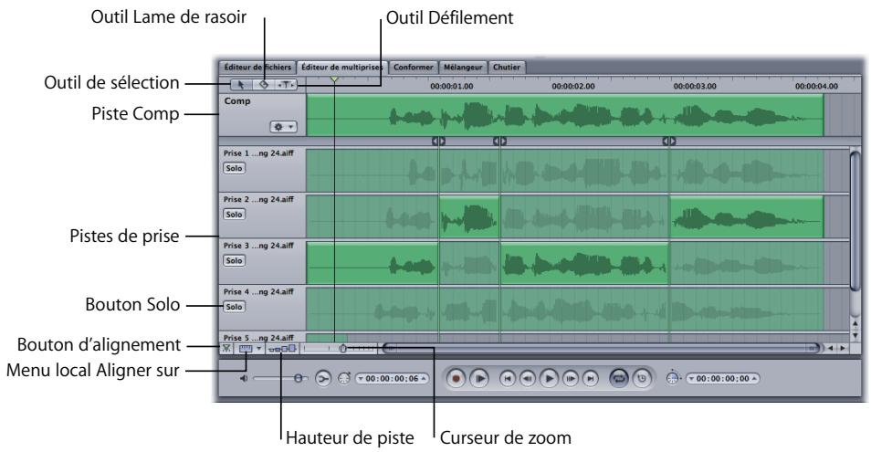 APPLE SOUNDTRACK PRO 2 - Présentation de l'édition de multiprises - 1