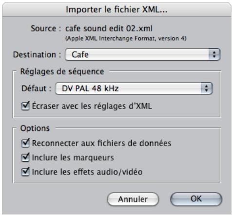 APPLE SOUNDTRACK PRO 2 - Pour exporter un mixdown et ouvrir une nouvelle copie de série final cut pro contenant le mixdown : - 2