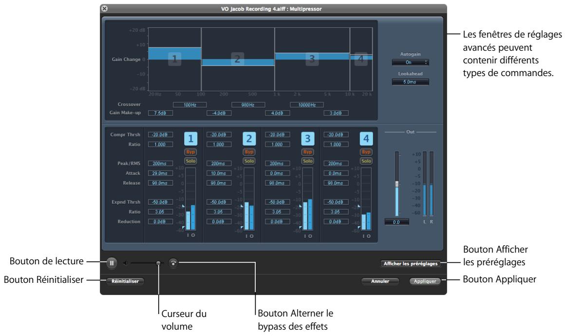 APPLE SOUNDTRACK PRO 2 - Pour appliquer un effet de traitement à un clip de la timeline : - 1