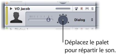 APPLE SOUNDTRACK PRO 2 - Ajustement de la balance - 2