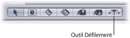 APPLE SOUNDTRACK PRO 2 - Outil défilament - 1
