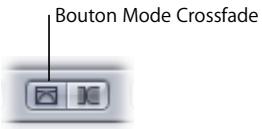 APPLE SOUNDTRACK PRO 2 - Pour configurer un projet en mode crossfade : - 1