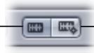 APPLE SOUNDTRACK PRO 2 - Pour sélectionner et déplacer des clips et des points d'enveloppe séparément les uns des autres : - 1