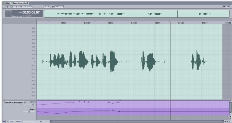 APPLE SOUNDTRACK PRO 2 - Pour automatiser un paramètre d'effet en temps réel : - 2