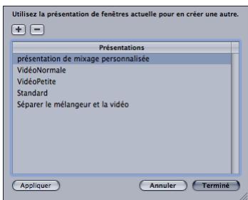 APPLE SOUNDTRACK PRO 2 - Pour enregistrer une présentation de projet : - 1
