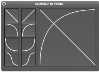 APPLE SOUNDTRACK PRO 2 - Pour régler le type de crossfade : - 1
