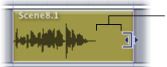 APPLE SOUNDTRACK PRO 2 - Redimensionnement des clips audio - 1