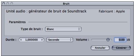 APPLE SOUNDTRACK PRO 2 - Insertion de bruit - 1