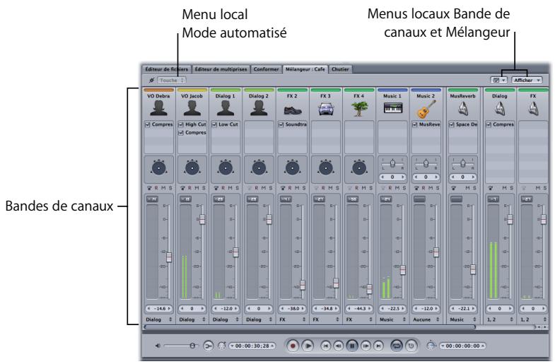 APPLE SOUNDTRACK PRO 2 - Mélangeur - 1