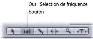 APPLE SOUNDTRACK PRO 2 - Montage en mode spectre de fréquence - 1