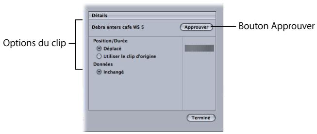 APPLE SOUNDTRACK PRO 2 - Pour écouter et approuver les modifications et les clips du projet résultat : - 1