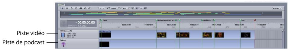 APPLE SOUNDTRACK PRO 2 - Pour afficher la piste de podcast : - 2