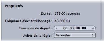 APPLE SOUNDTRACK PRO 2 - Onglet projet - 3