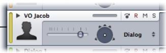 APPLE SOUNDTRACK PRO 2 - Pour sélectionner une piste, un bus ou un sous-mixage, effectuez l'une des opérations suivantes : - 1