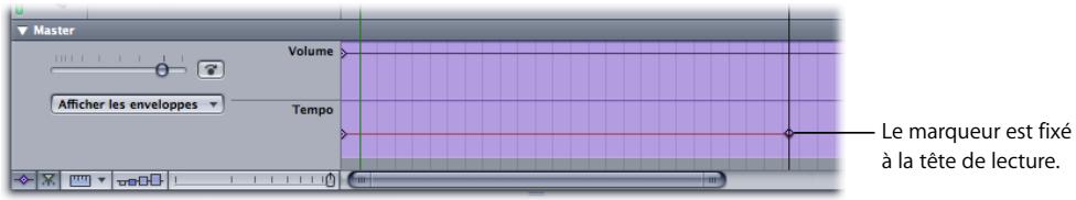 APPLE SOUNDTRACK PRO 2 - Pour fixer un marqueur à la tête de lecture : - 2
