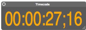 APPLE SOUNDTRACK PRO 2 - Palette de timecode - 1