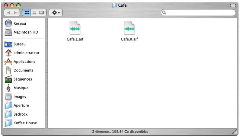 APPLE SOUNDTRACK PRO 2 - Exportation de plusieurs fichiers mono - 1