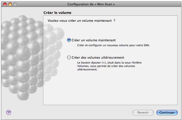 APPLE XSAN 2 - Étape 9: créer un volume - 1