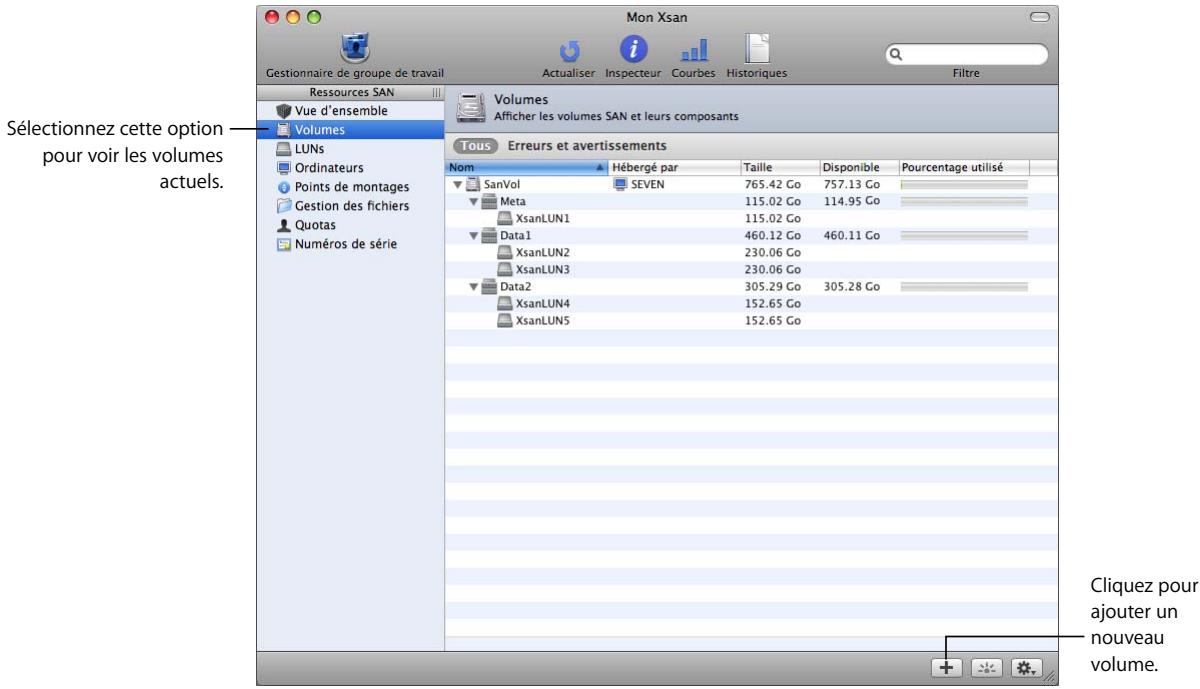 APPLE XSAN 2 - Ajout d'un volume à un SAN - 1