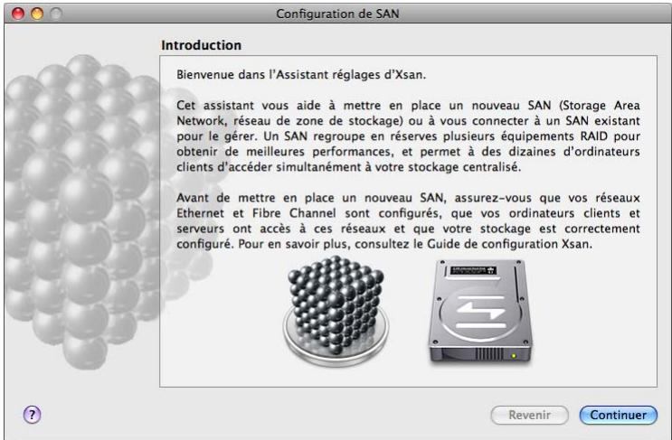 APPLE XSAN 2 - Étape 8: configurer le SAN - 1