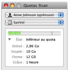 APPLE XSAN 2 - Aider les clients à contrôler leurs quotas - 1