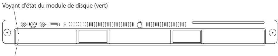 APPLE XSERVE - État des modules de disque - 1