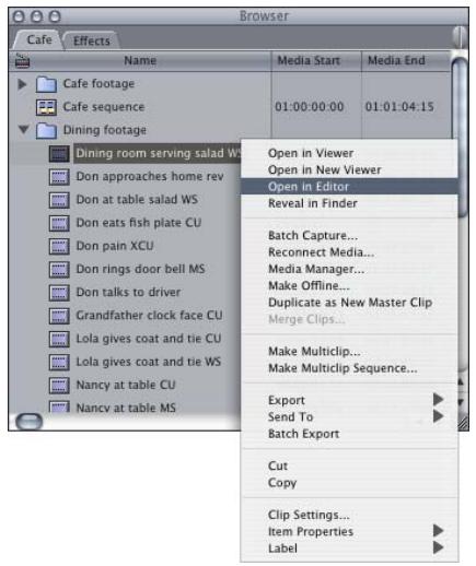 APPLE FINAL CUT PRO 5 - Do one of the following: - 1