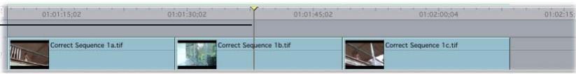 APPLE FINAL CUT PRO 5 - Example: Color Correcting a Three-Shot Sequence for Continuity - 6