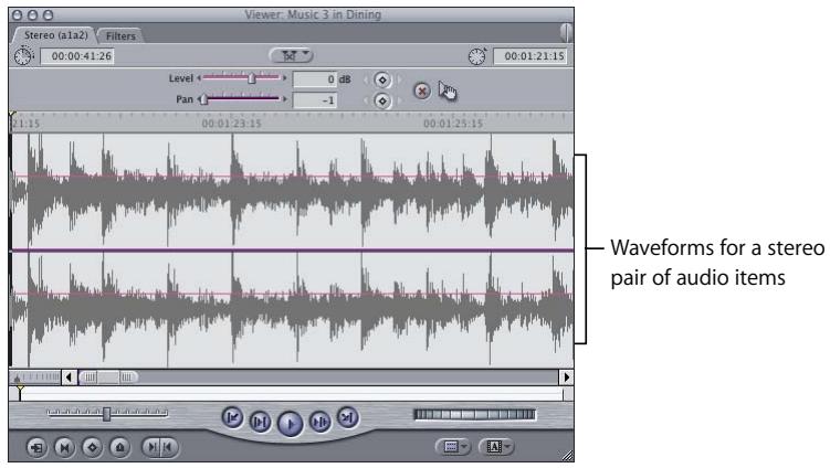 APPLE FINAL CUT PRO 5 - Using Waveform Displays to Help You Edit Audio - 1