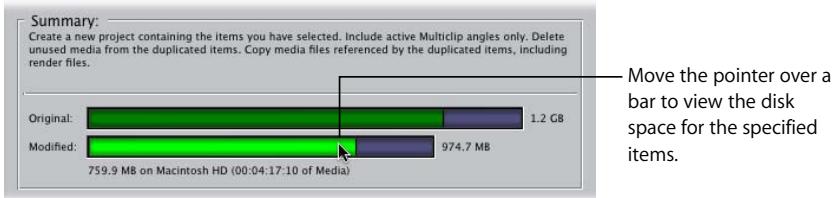 APPLE FINAL CUT PRO 5 - Summary Area - 1