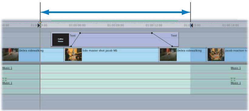 APPLE FINAL CUT PRO 5 - Playback in the QuickView Tab - 1