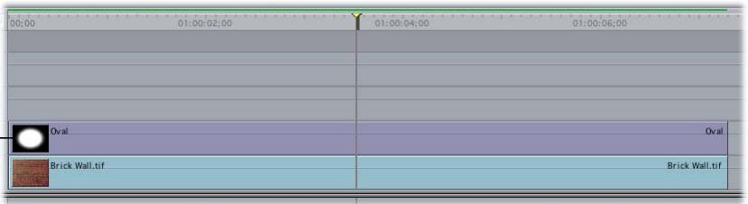 APPLE FINAL CUT PRO 5 - To create a travel matte: - 1