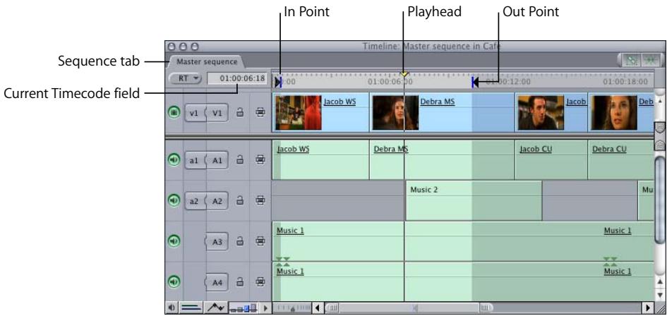 APPLE FINAL CUT PRO 5 - How You Use the Timeline - 1