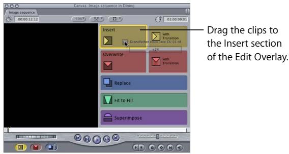 APPLE FINAL CUT PRO 5 - To import image files from a numbered image sequence: - 2