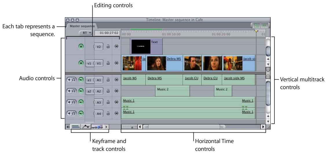 APPLE FINAL CUT PRO 5 - Learning About the Timeline - 1